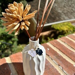 Cute ghost earrings Halloween gift for her